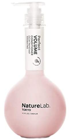 NatureLab Tokyo Perfect Volume Hair Conditioner - Apple Stem Cells & Plant Proteins, Volumizing & Moisturizing, 11.5 fl oz (340 ml)