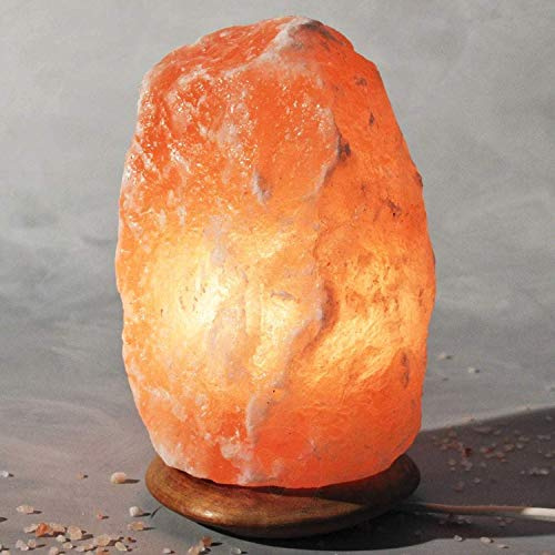 2-3 kg saltlampa från Himalaya - LED-lampa av högsta kvalitet med alla standardbeslag för Storbritannien
