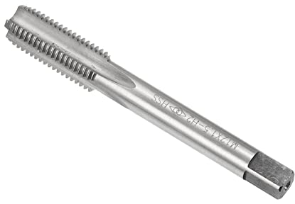 CoCud 1Stk Gewindefräser Metrisch M12 x 1.5 Gewinde H2 Schnellstahl Machine 4 Gerade Flöten Schraube Einfädeln Werkzeug - (Anwendung: für Abhören Bohrung Machine)