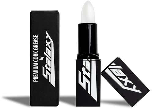 Stalaxy Premium Cork Grease - Korkfett für Saxophon, Blockflöte, Querflöte, Klarinette, Oboe, Fagott, etc. - hochergiebig, temperaturstabil, beständig und pflegend- einfache Anwendung - moderner Look