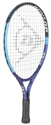 Racchetta da tennis DUNLOP FX Junior 19 a corde – Racchetta potente per bambini – Impugnatura G0000