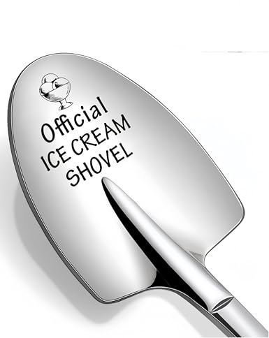 Pavnso 1 Pack Funny Ice Cream Spoons, Engraved Official Ice Cream Taster