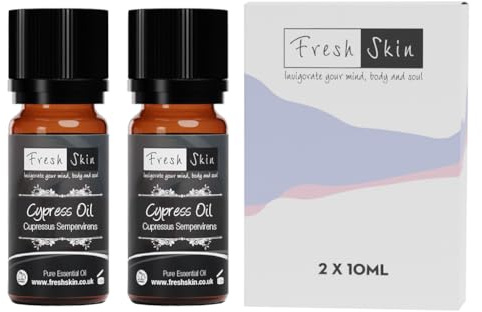 Freshskin Beauty LTD | 20ml (2 x 10ml) - Cypress Essential Oil - 100% Pure & Natural Essential Oils