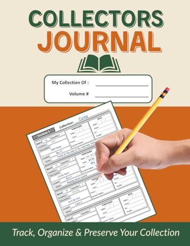 Collectors Journal: An inventory notebook for the avid collector. Keep a log of your collections and their value. 5 Sections | Over 600 entries. Great ... comics, guns or any collectible memorabilia.