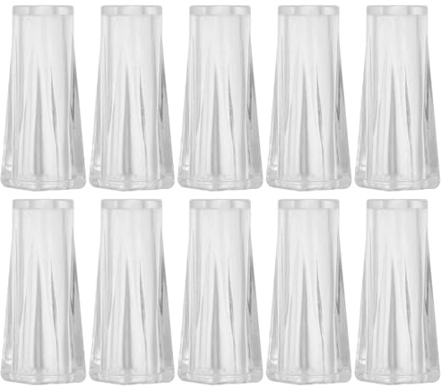 TOYANDONA 10 Piezas Perillas de Cordón Transparentes para Persianas de Ventana, Accesorios para Cortinas, Repuestos para Estores, Borlas de Cordón para Reparación y Control Suave