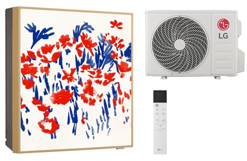 LG Climatizzatore Mono Split 12000 BTU ArtCool Gallery Photo A12GA1, Pompa di Calore WiFi R32 A++/A+, Condizionatore a Parete con Pannello Frontale Personalizzabile