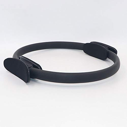 15 Zoll Pilates Ring, Pilates Circle Magic Fitness Ring Geräte mit Doppelgriff Widerstandsring für Effektives Kraft-und Widerstandstraining