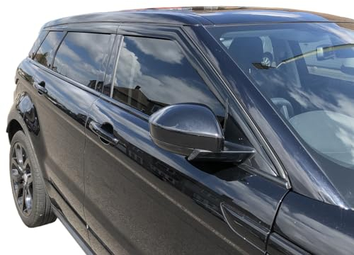 AUTO CLOVER Wind Deflectors Set for Range Rover Evoque 2011-2018 (6 pieces)