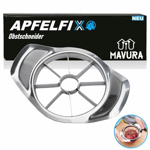 APFELFIX Apfelschneider Apfelteiler Edelstahl Apfel Schneider Teiler
