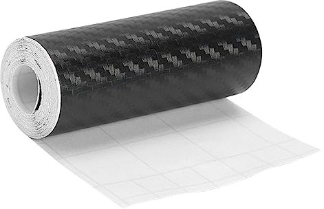 Kelburn Film en Fibre de Carbone - Autocollants d'enveloppe de Bande de Voiture de Film de détail - Autocollant en Feuille de sergé Auto-adhésif, Ruban de Protection de vélo pour Tableau de Bord