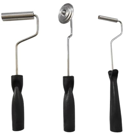 Rodillo Laminador De Fibra De Vidrio: Kit De Rodillo De Burbujas Multiusos, Herramienta De Aleación De Aluminio De Alta Resistencia, Dispositivo De Acabado Compuesto Profesional | Aplicación Del Talle