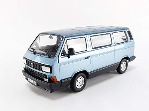 Norev NV188544 1:18 1990 VW Multivan, hellblau, metallic