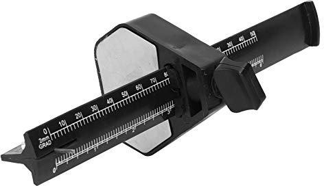 YWBL-WH Parallel Marking Gauge, 0-150mm Carpenter Scriber, Wood Working Marking Tool Metal Scribing Gauge, Parallel Scribe Tool for Woodworking