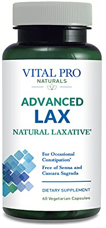 Vital Pro Naturals - Advanced Lax Natural Laxative Formula 60 Capsules