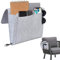 Filz Betttasche, Betttasche Sofa Organizer, Filz Nachttisch Tasche, Filz Bett Organizer Betttaschen, mit 5 Taschen, zur Ablage von Büchern, Handys, Fernbedienungen, Brillen neben Bett und Sofa