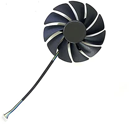 RAKSTORE GA92S2U 88mm Grafikkarten Lüfter Kompatibel mit ZOTAC RTX 3060 RTX 3060 Ti Twin Edge Leiser Kühler Lüfter (A)