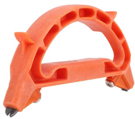 Afinador de cuchillo locadence, mango ergonómico cómodo huellas de herramientas de jardín para hachas de hacha machete tijera