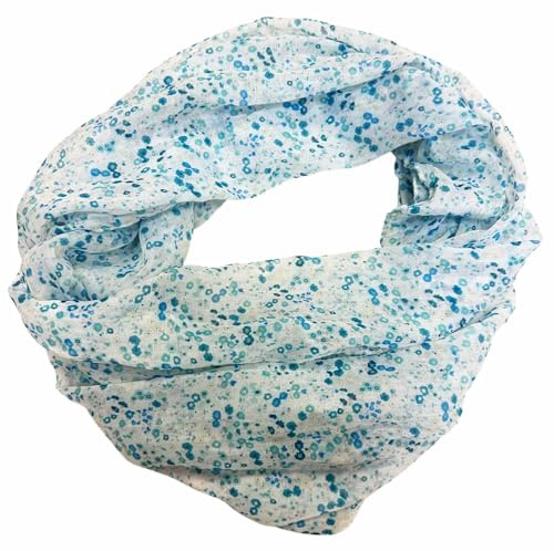 J26 blomma blommor ros silke sommar loop gradient silke vanlig rund halsduk tubhalsduk stola halsduk lätt duk, Mint #1, 160 x 48cm