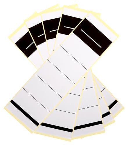 Lever Arch File Labels,50 Pcs Folder Back Self-Adhesive,Binder Spine Adhesive Labels,5.4x19cm,Folder Lable for Filing and Archiving at Home School Office