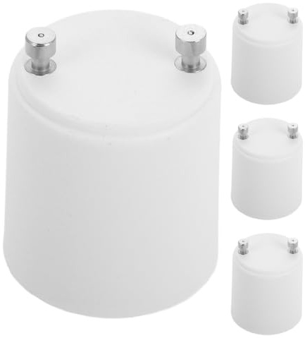 LABRIMP 4 St Lampfattning Adapter Värmetålig Kompatibel med Standard Led-lampor Säker och Stabil Koppling för Vägglampor och Takarmaturer Enkel Installation Elektriker