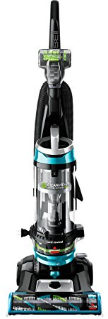Bissell 2254 CleanView Swivel Rewind Pet Upright Bagless Vacuum, Automatic Cord Rewind, Swivel Steering, Powerful Pet Hair Pickup, Specialized Pet Tools, Large Capacity Dirt Tank, Teal