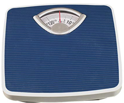 SYTH Precisión Báscula de baño mecánica,Bascula Personal analogica,Diseno Vintage,Capacidad 130 kg,Sin Botón/Batería, Adecuada para Hospitales, Gimnasios