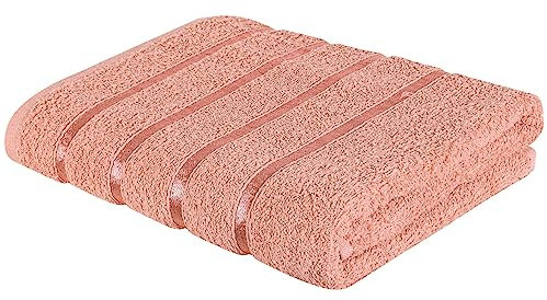 A2Z Luxurious 100% Cotton Blush Pink Color Towel 500 GSM Soft Absorbent Bath Towel (66x118 cm)