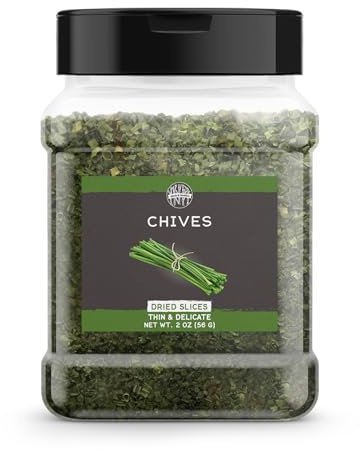 Birch & Meadow Dried Chives, 2 oz, Thin & Delicate, Sauces & Soups