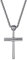 GoldChic Sportliche Herren Baseball Anhänger Halskette Edelstahl 3D Baseball Kettenanhänger Charm mit 55cm+5cm Kette Silber Herrenkette