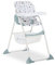 hauck Sit N Fold, Space - Folding Toddler Highchair with Tray & Basket from 6 Months up to 15 kg, Lightweight, Adjustable Backrest & Tray