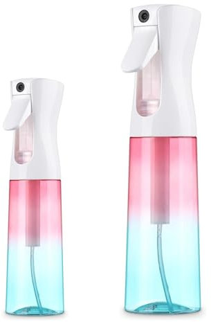QXCFTW 2pcs Hair Spray Bottle, Water Spray Bottle for Hair, Evenly Distributing The Water Mist, Quick and Easy to Cover Large Areas, for Hairstyling, Cleaning, Plants, Pets, Barbers