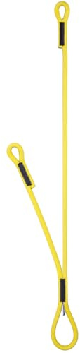 FIXE - Manyac Cabo de Anclaje Dinámico Doble para Escalada y Alpinismo, Longitudes de 40 cm y 70 cm, Cuerda Full Dry 9 mm, Absorción de Impactos, Certificación CE EN17520