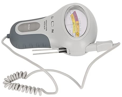 Water Quality Tester Meter Large Ph Meter Ph Tester Salad Bowl Large Bowl for Swimming Pool, Battery