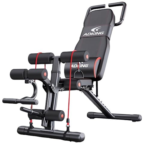 Multi-Functional Roman Chair & Hyperextension Bench – Adjustable Back Extension, Abdominal Workout, Core Strengthener, Home Gym Equipment for Full-Body Training – Foldable & Compact Design
