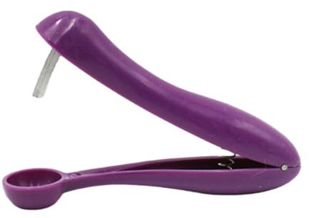 Snocciolatore per ciliegie, portatile, multifunzione, ideale per uso domestico in cucina, per la denocciolatura di ciliegie, giuggiole e datteri senza sforzo