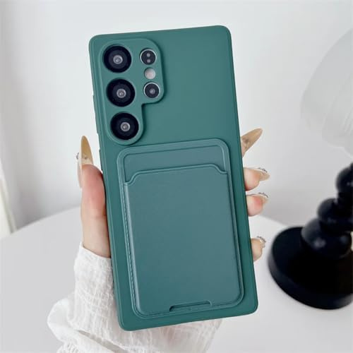 JIASHM für Samsung Galaxy A70, luxuriöse, einfarbige Brieftaschenhalterung, stoßfeste Handyhülle (für Samsung Galaxy A70/G)