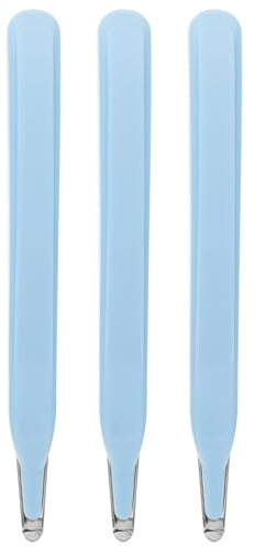 Ciieeo 3pcs Staple Remover Tools Pen-Style Nail Lifting Puller Flat Staple Puller Stick Portable for School Office Household Blue Binding Supplies