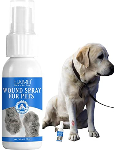 VENTDOUCE Wundspray für Haustiere | Hot Spot Itch Relief Spray,Fördert die Heilung und lindert Juckreiz, Sprühflasche mit natürlicher Formel, sicher für alle Tiere