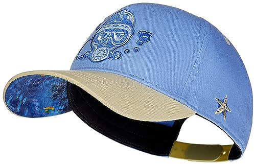 Cadency® Cappellino da baseball Diver, unisex, taglia regolabile, Blu, Taglia unica