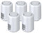Hive Thermostatic Radiator Valve (TRV) 5 Pack, White, 15mm Heads Only