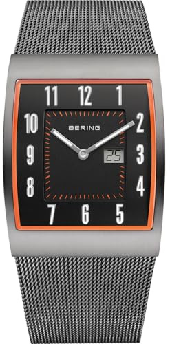 BERING Herren Uhr Funk Movement - Radio Controlled Collection mit Edelstahl und Saphirglas 52033-379 - 3 ATM