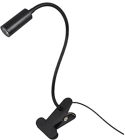 DOITOOL 3w Luz De Lectura Led Pinza Lámpara Led Foco De Trabajo Luz De Taller Blanco Cálido Para Libros Pinza