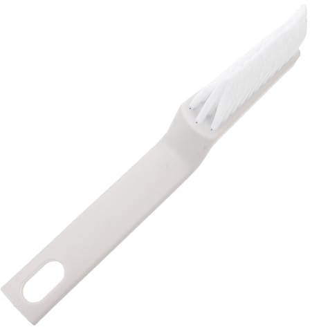 DOITOOL Grout Cleaner Brush for Shower Tile and Floor Scrubber Brush with Handle, 2pcs Grout Cleaning Tools for Bathroom Kitchen Baseboard Cleaning