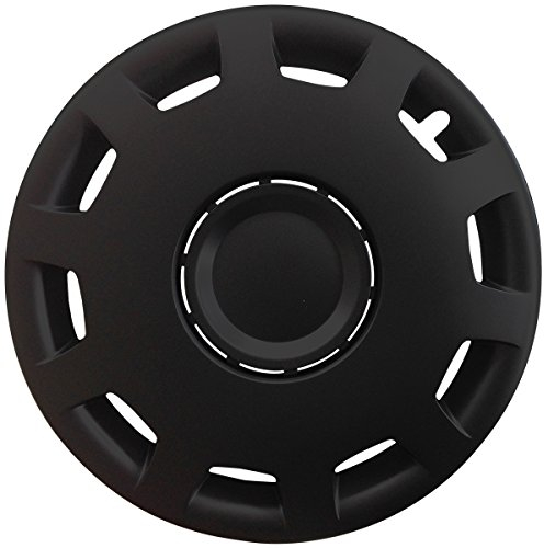 (Größe wählbar) 16 Zoll Radkappen Granit Schwarz radkappen-Koenig Radblenden 4er Set
