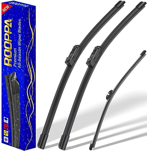 3 wipers Replacement for 2018-2022 BMW X3/2019-2022 BMW X4, Windshield Wiper Blades Original Equipment Replacement - 26/20/12 (Set of 3)