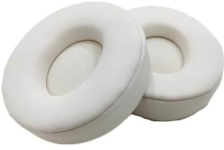 INF 1 Paar PU-Protein-Leder-Ohrpolster für Beats Solo Pro, Ersatz Ohrpolsterkissen, Ear Pads Ersatz, Präzise Passform, Verbessertes Klangerlebnis