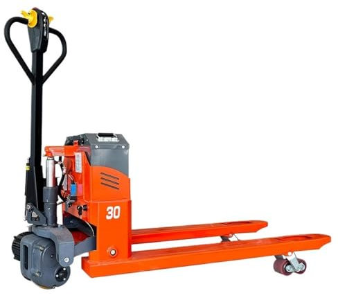 Carretilla elevadora para manipulación de bandejas Carretilla elevadora eléctrica para transpaletas Carretilla elevadora motorizada con batería de litio totalmente eléctrica para almacenamiento y ma