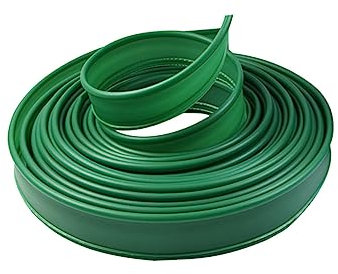 TOGEVAL 1rouleau Ban Clôture De Jardin Verte PE Bordure De Jardin Flexible pour Aménagement Paysager Et Protection des Plantes Résistante Aux Intempéries Et Réutilisable