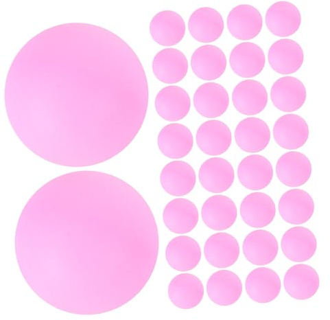 SOIMISS 150 Piezas Pelotas Tenis Mesa Rosa Sin Costuras para Entrenamiento Fiesta y Sorteos Bolas Pong para Deportes y Entretenimiento
