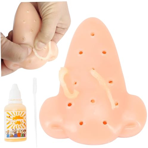 Hbbgdiy Pimple Popper Toy Alivio del Estrés Zit Popping Toy para Adultos con Solución de Recarga de 30 ml, Satisfactorio Pimple Popping Fidget para Alivio de la Ansiedad y Diversión